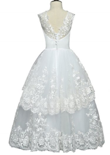 White Layla Lace Gown
