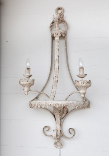 Rustic Farmhouse Electric Wall Sconce 