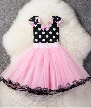 Minnie Mouse Fancy Pink Tutu Dress Preorder<br>12 Months to 6 Years