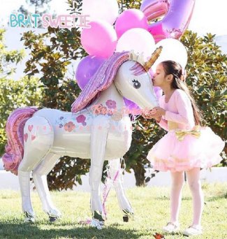 HUGE Magical Unicorn Balloon<BR>Almost 4 Feet Tall!!<br>Now in Stock