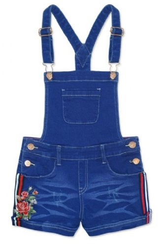 Girls Embellished Overall Preorder<br>7 to 14 Years