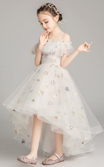 Starry Night Princess High Low Gown<br>2 to 14 Years
