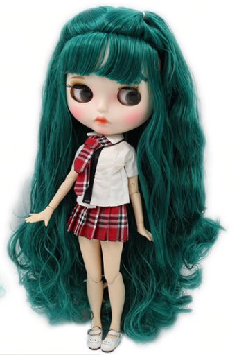 Blythe Doll Green Hair