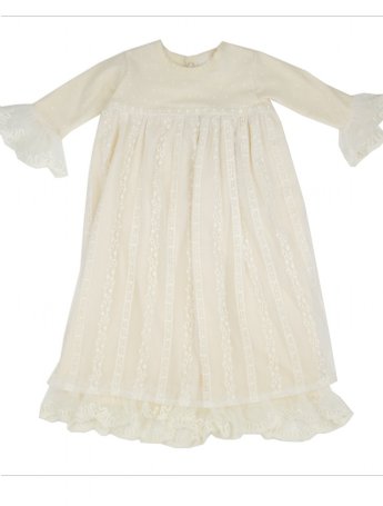 Young Victoria Lace Gown Preorder<br>0-3 Months