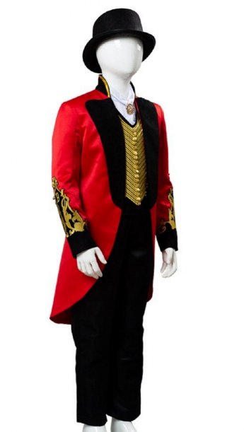 Youth Delux Greatest Showman Barnum Ringmaster Costume
