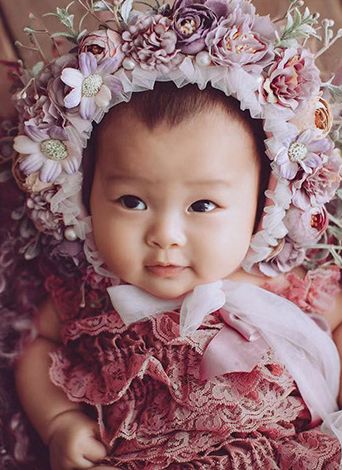 Infant Flower Bonnet Preorder