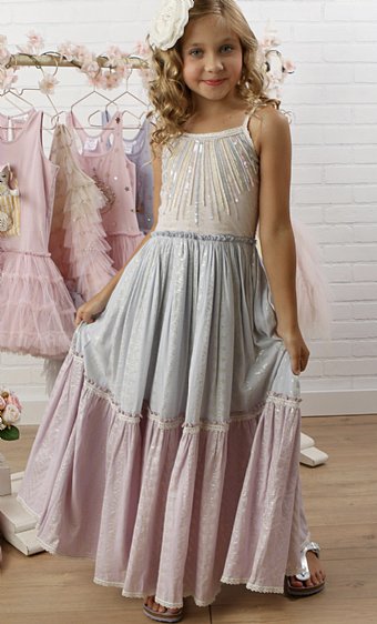 Dazzle Me Gypsy Maxi Dress Preorder<br>4 to 14 Years