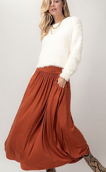 Woman's So Soft Ivory Cropped Sweater Preorder