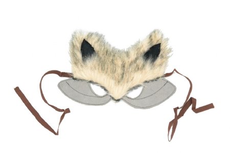 Fox Mask in Grey<BR>Great for Halloween!