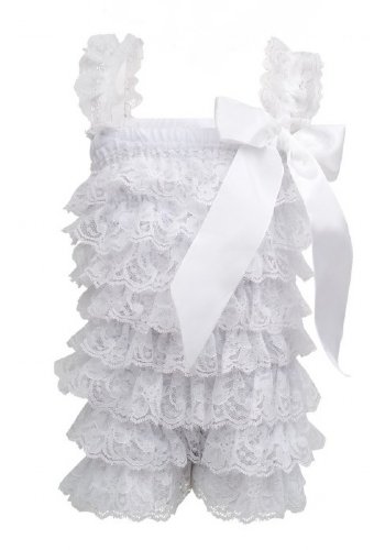 White Lace Romper<br>Now in Stock