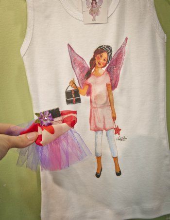 Interactive Fairy Tank - Brunette Fairy w/ Red Dress<BR>Now in Stock