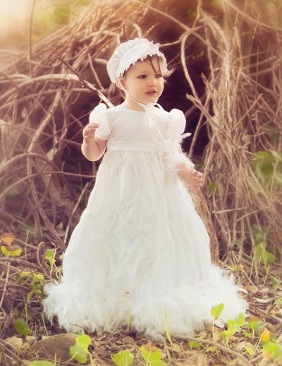 Couture Angel Devine Christening Gown<br>Newborn to 18 Months