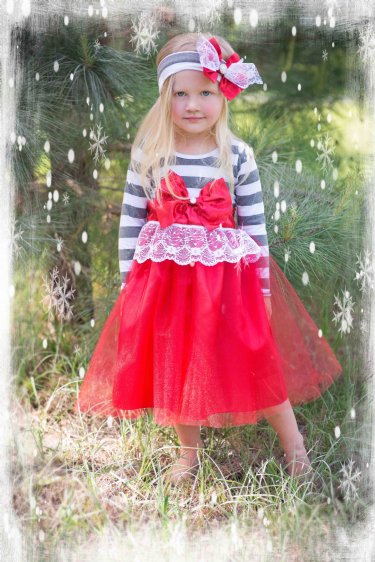Joyful Jingle Dress<br>Exclusively at Cassie's Closet!<br>12 Months to 8 Years<BR>Now in Stock