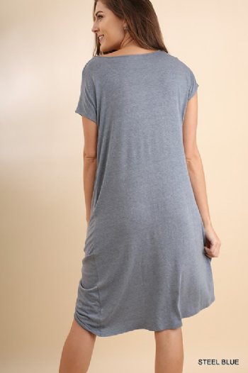 Women's Comfy Knot Dress<BR>Now in Stock