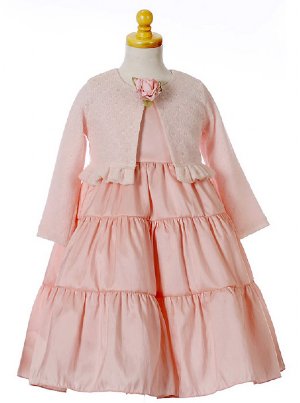 Twirl Dress and Rose Sweater Set