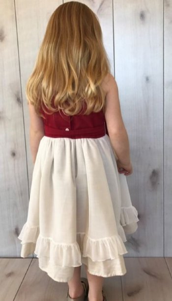 Magpie & Mabel Winter Rose Melody Dress<BR>2 to 12 Years<BR>Now in Stock