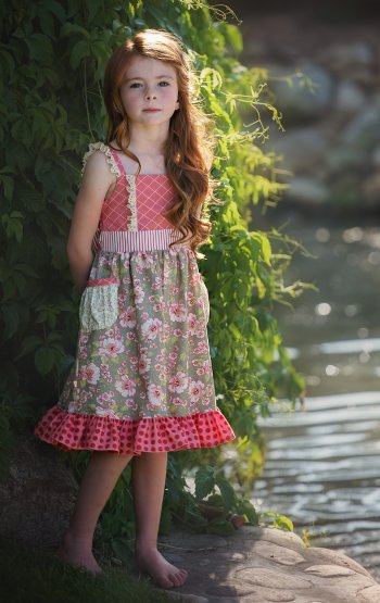 Persnickety Pocket Full of Posies Tavia Dress<BR>Now in Stock