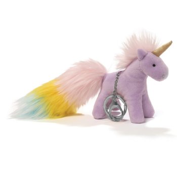 Unicorn Rainbow Poof Tails Keychains<BR>Now in Stock