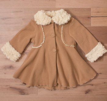 Peaches 'n Cream Autumn Harvest Coat<BR>12 Months to 10 Years<BR>Now in Stock