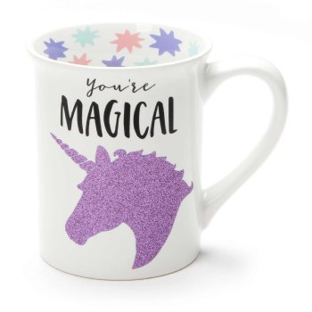 Magical Unicorn Glitter Mug<BR>Now in Stock