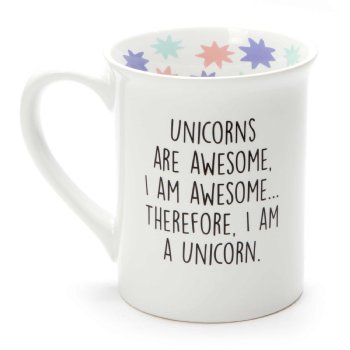 Magical Unicorn Glitter Mug<BR>Now in Stock