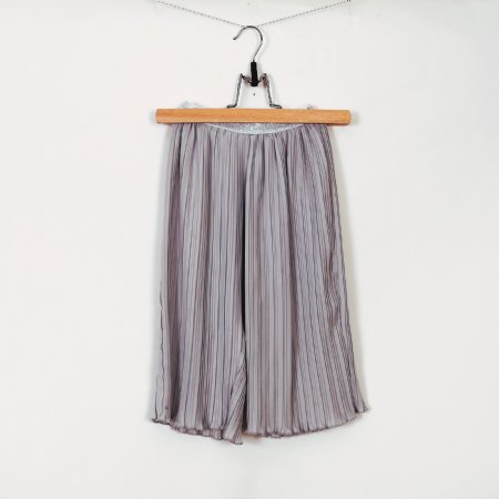 Mae Li Rose Pleated Culottes Gray<BR>Now in Stock