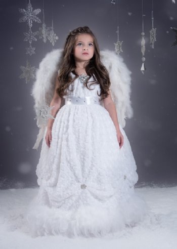 Couture Snow Angel Gown