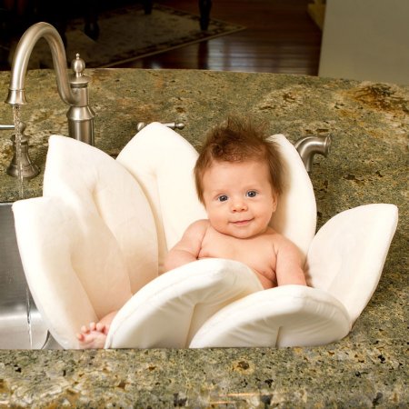 Blooming Bath Baby<br>Finally a Comfortable Bath for Babies!<br>Featured on the "Today Show"