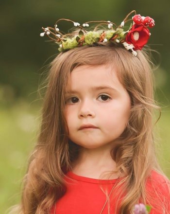 Couture Woodland Flower Crown