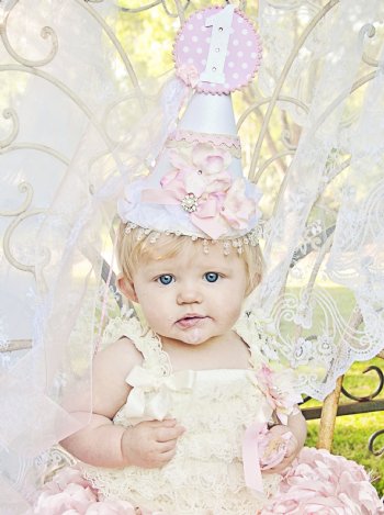 Shabby Chic Pink Princess Birthday Collection<br>Wow! Stunning for Birthday Photos!