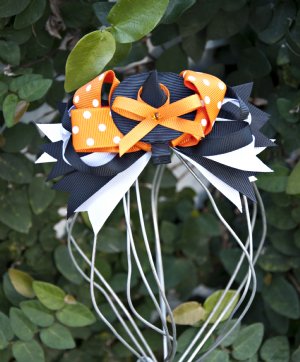 Lil Witch Halloween Hair Bow
