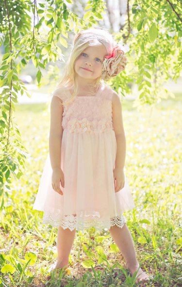 Blush Pink Secret Garden Dress