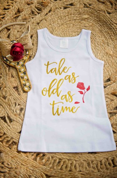 Beauty and the Beast Sparkle Tank<BR>Now in Stock