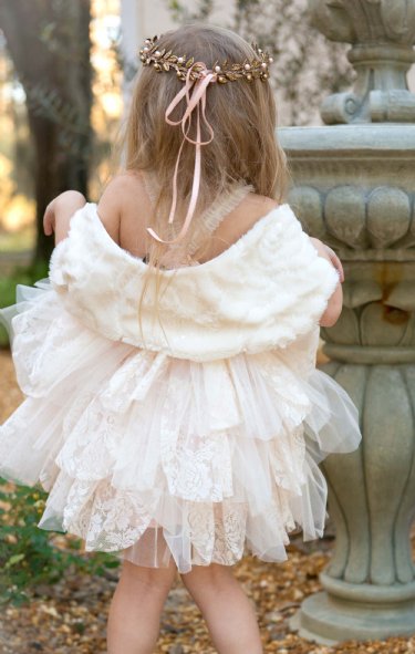 Fairytale Romance Dress 4T ONLY - Girls Easter Dresses