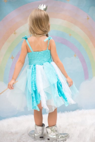 Girls Enchanted Elsa Dress <br>8, 10 & 12 Years ONLY
