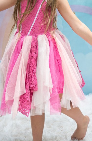 Enchanted Aurora Dress <br>6 & 7 Years ONLY