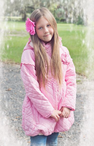 Girls Pink Colby Hooded Quilted Jacket<BR>4 to 12 Years<BR>Now in Stock