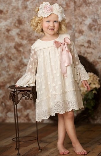 Frilly Frocks 2018 Evelyn Lace Dress<BR>Now in Stock