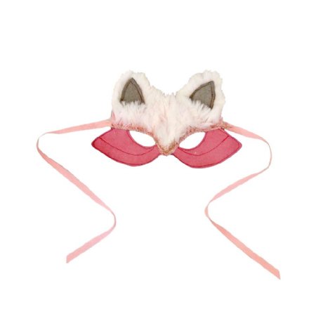 Girls Fox Mask in Pink<BR>Great for Halloween!