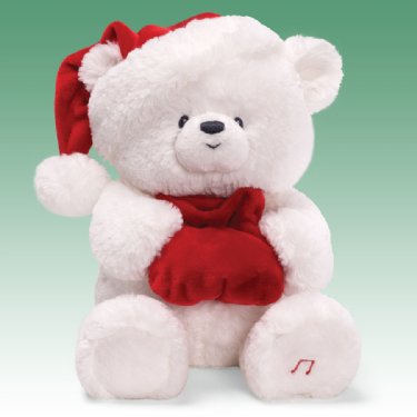 Animated Musical Nighty Night Jingle Bells Bear<BR>Now in Stock