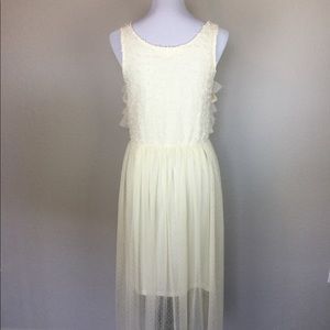 Women's Lauren Lace Dress in Cream<BR>Now in Stock