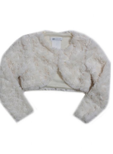 Perfect Little Cream Faux Fur Jacket<br>Now in Stock