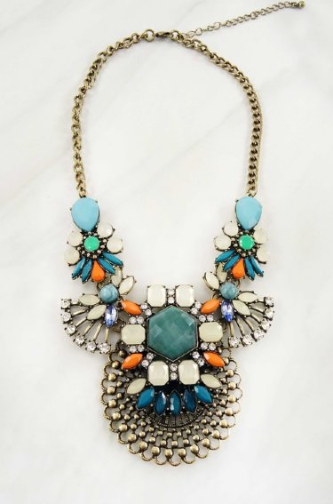 Fall Sparkle Necklace<BR>Now in Stock