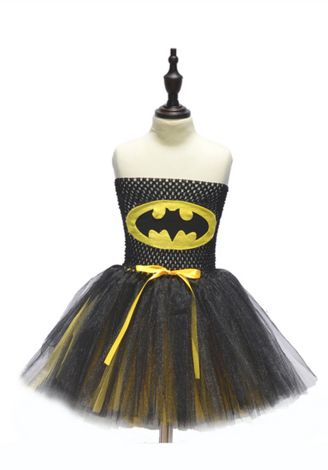 Girls Batman Tutu Dress Preorder