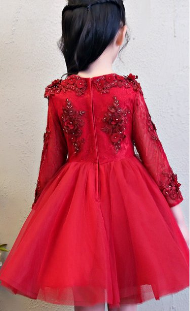 Girls Royal Roses Dress Preorder