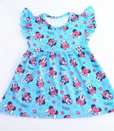 Minnie Mouse Flutter Dress Preorder
