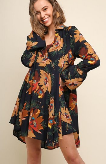 Women's Fall Stroll in The Park Dress<BR>Now in Stock