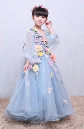 Girls Mid Summers Day Portrait Gown Preorder<br>12 Months to 12 Years