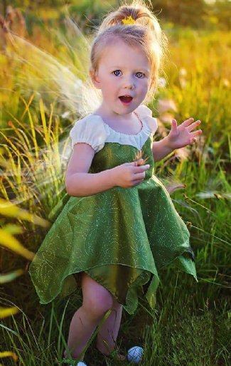 Girls Tinker Bell Dress Preorder<br>12 Months to 3 Years