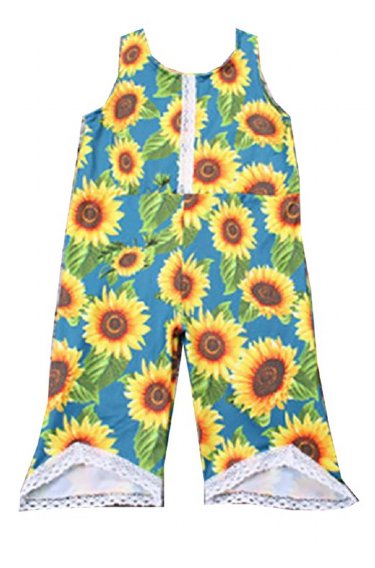 Infant Sunflower Jumpsuit Preorder